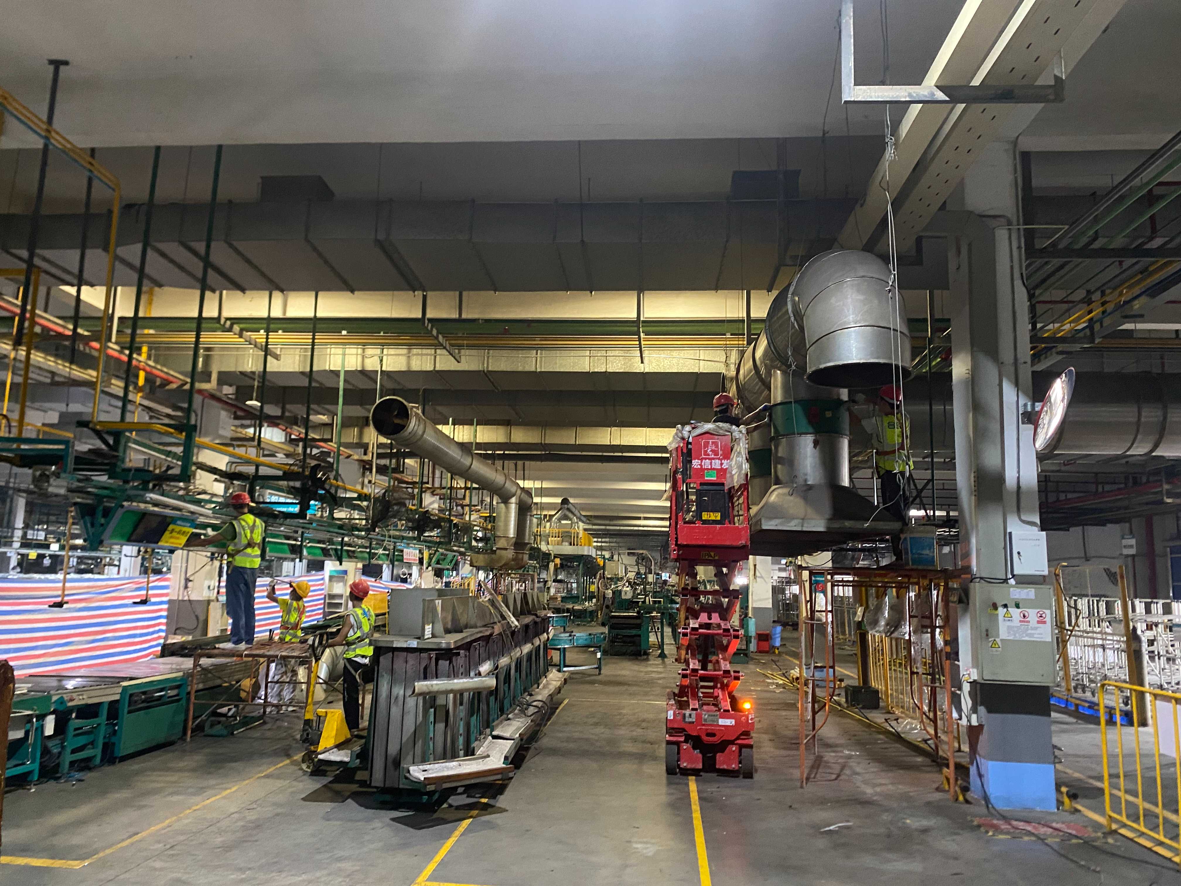 江门海信信息产业园废气收集工程